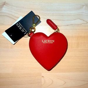 Polo Ralph Lauren heart coin purse ❤️